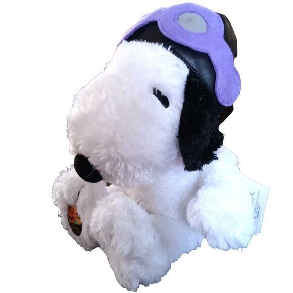Snoopy Flying Ace 40th Anniversary It's The Great Pumpkin Plush Hallmark Peanuts - Picture 2 of 10